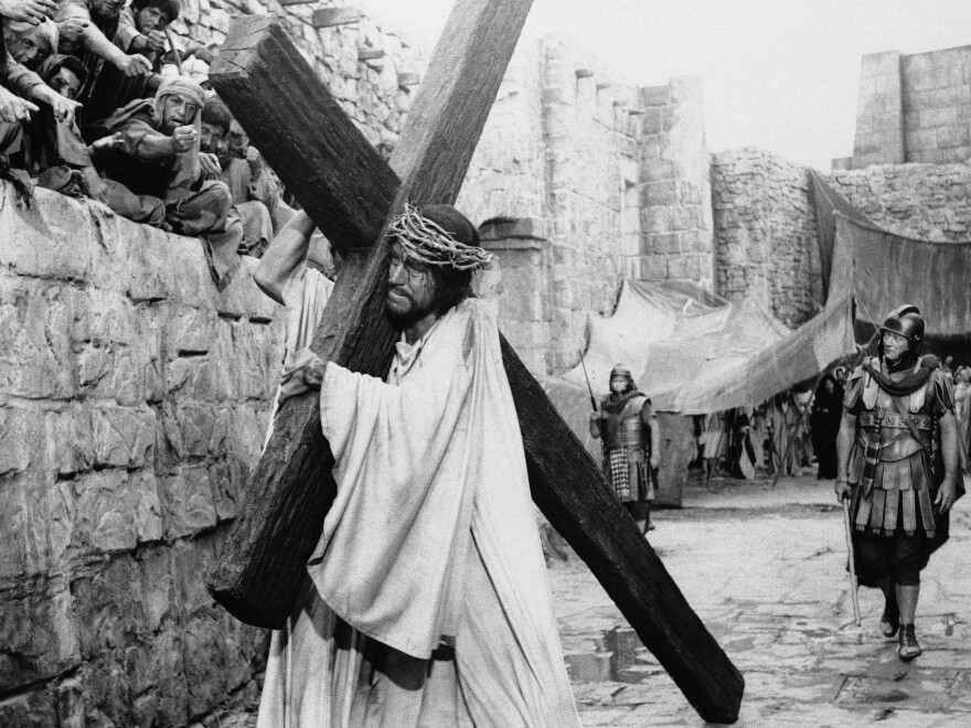 Von Sydow played Jesus in 1965's <em>The Greatest Story Ever Told</em>.