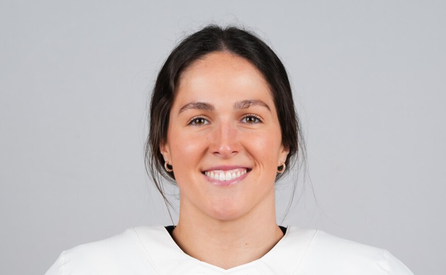 Abbey Murphy was born in Evergreen Park and attended Mother McAuley Liberal Arts High School in Chicago. Murphy is one of the career leaders in goals scored at the University of Minnesota.