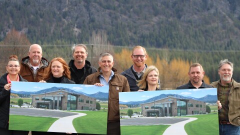 Rep. Michael Baumgartner made his way to the rural town of Chewelah, Thursday morning, to meet with NEW Health and city officials, after they announced plans to expand Chewelah’s health care services in the next couple of years. After the meeting, Baumgartner stopped by where the expansion will be constructed.