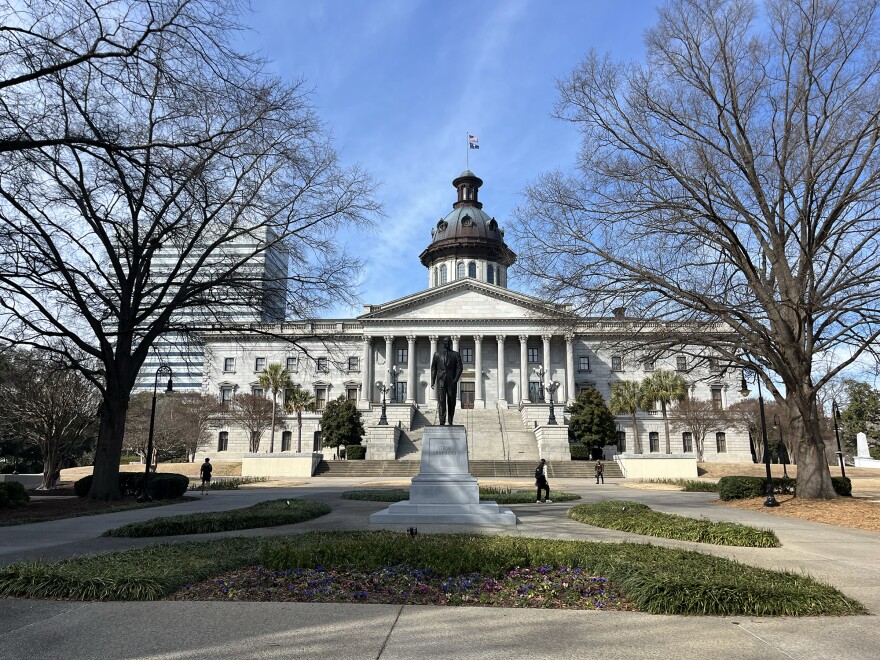 The South Carolina Statehouse on Feb. 10 , 2026.