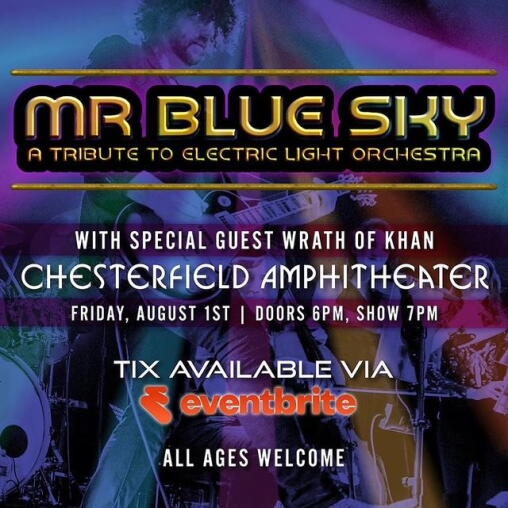 Maglietta Tributo Mr Blue Sky ELO | Parodia Divertente | Gildan Grigia
