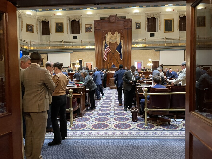 The S.C. House of Representatives chamber on March 10, 2026, in Columbia, S.C.