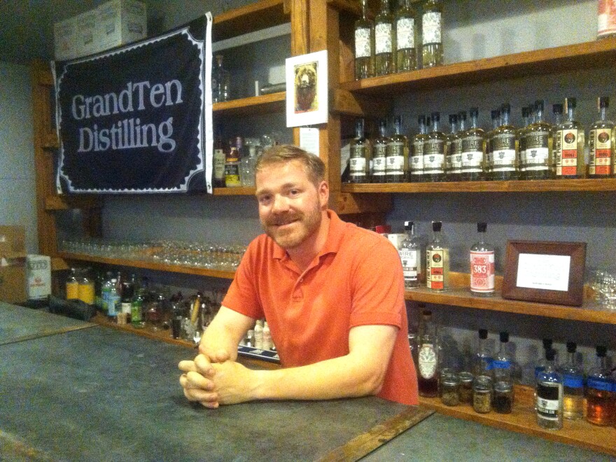Lonnie Newburn says if he had to stress about extortion, he definitely wouldn't be opening a distillery in Southie.