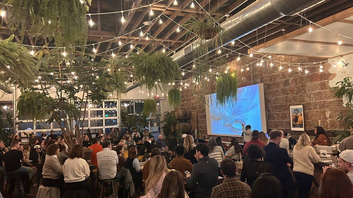 Casual Animal Brewing brings out packed crowds to listen to educational lectures over a beer