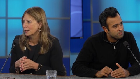 Democrat Dr. Amy Acton and Republican Vivek Ramaswamy participated in separate candidate interviews in December 2025 on the "Sound of Ideas."