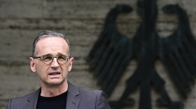 German Foreign Minister Heiko Maas addresses the media Friday in Berlin. Germany has reached an agreement with Namibia that will see it officially recognize as genocide the colonial-era killings of tens of thousands of people and commit to spending $1.3 billion, largely on development projects.