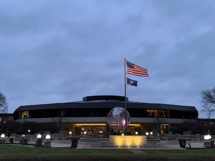 Amway's world headquarters is in Ada, Michigan.