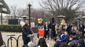 Gov. Wes Moore endorses three pieces of affordable housing legislation and announces a mixed-use development on Tuesday, January 6, 2026 at Metro's Capitol Heights station in Prince George's County.