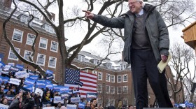 Sen. Bernie Sanders at his campaign kickoff event in Brooklyn on March 2, 2019.