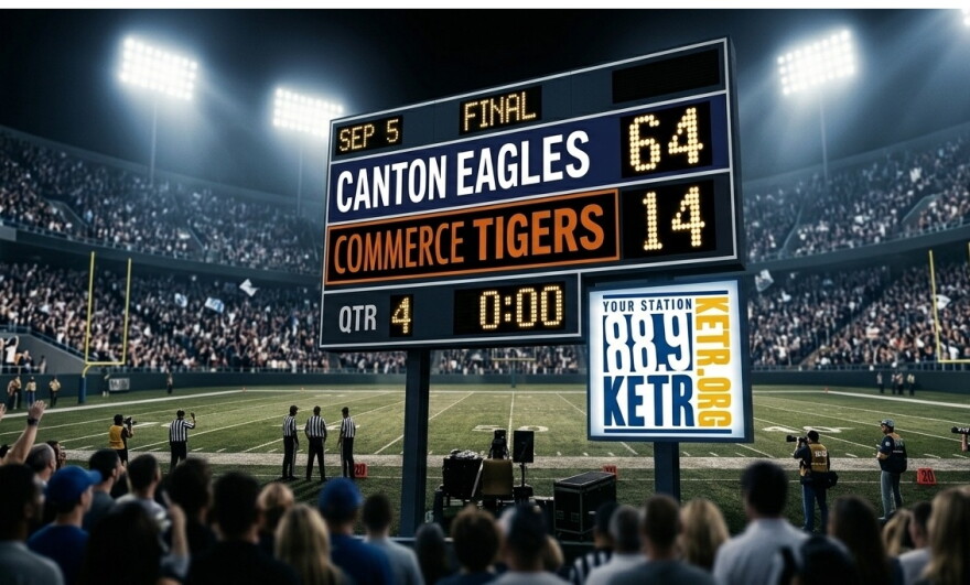 Canton 64, Commerce 14