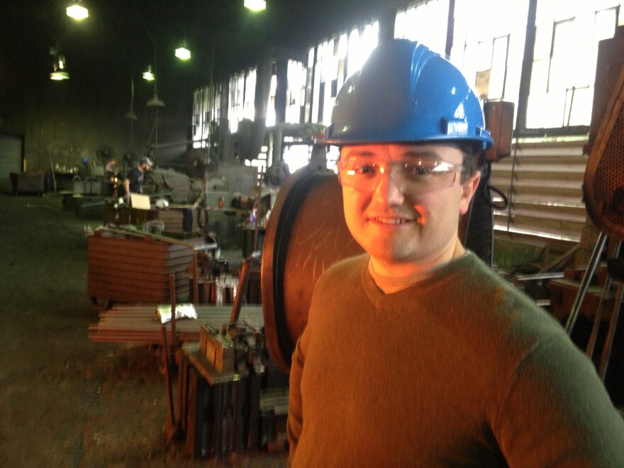 Logan Hartle, president of Warwood Tool