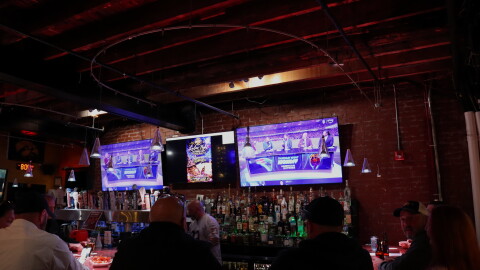 The Draft, in Concord, NH. New Hampshire is expecting record-breaking amounts of money spent on sports wagering this year.
