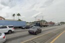 Truck and vehicular traffic on State Route 70 in Okeechobee.