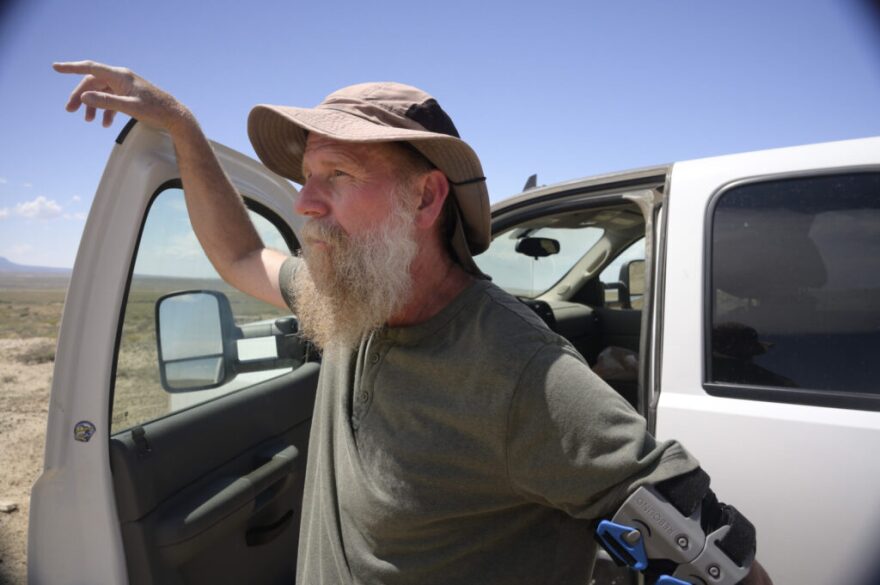 Steve Austin of the Navajo Nation Environmental Protection Agency. (Jerry Redfern)