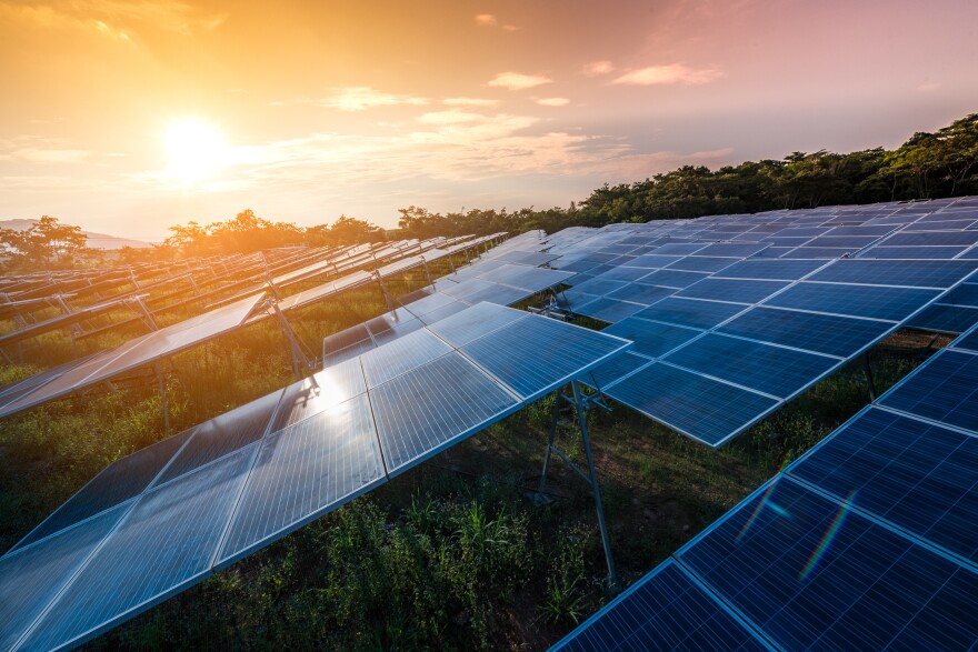 photo of solar panels