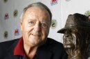 Bobby Bowden poses with the Paul "Bear" Bryant College Coach of the Year Award in Houston in 2011. The legendary college football coach announced Wednesday, July 21, 2021, that he has been diagnosed with a terminal medical condition.