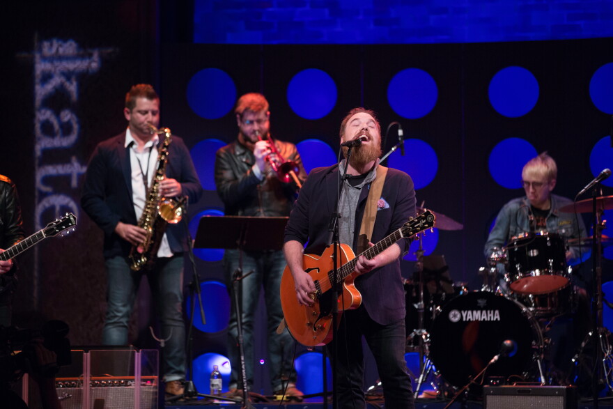 Marc Broussard, with his distinct Southern roots and his full band, perform a rousing mix of funk, blues and pop on The Kate. 