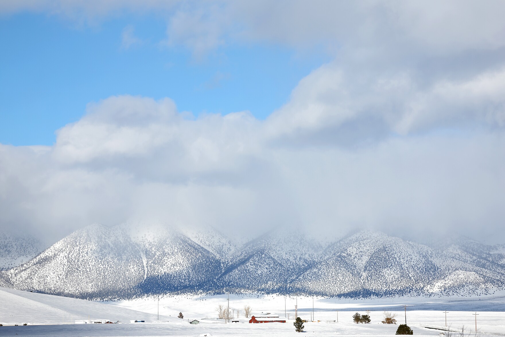 Winter storm sending heavy snow where California rarely sees it