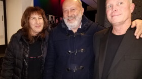 Filmmaker Andrea Torrice and Cincinnati Parks' Dave Gamestetter (far right) with the Urban Forest Film Commissioner at the First World Forum on Urban Forestry in Mantova, Italy.