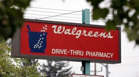 In 2014, Kaiser Health News' Jenny Gold interviewed patients getting blood tests from Theranos at a Walgreens in Palo Alto, Calif., until a fire alarm stopped everything.