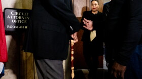 St. Louis Circuit Attorney Kim Gardner walks into a press conference after calls for her resignation on Thursday, Feb. 23, 2023, at the Mel Carnahan Courthouse in downtown St. Louis.