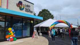 More than 100 people were in attendance to witness the ribbon cutting for the LGBT Life Center's Hampton location, located at 20 Settlers Landing Road.