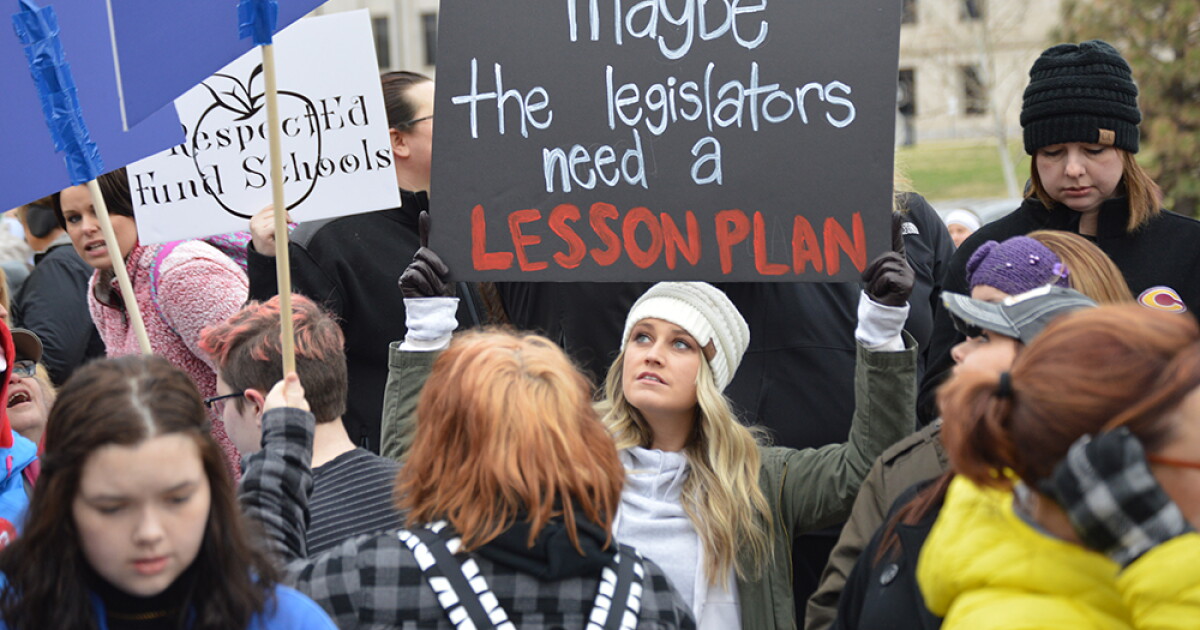 5 years after the Oklahoma teacher walkout, the stakes are higher than ...