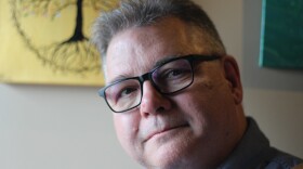 a portrait of a man's face