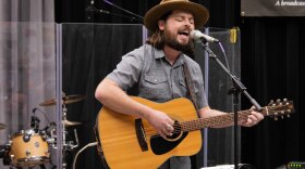 Caleb Caudle in WNCW's Studio B December 12, 2021