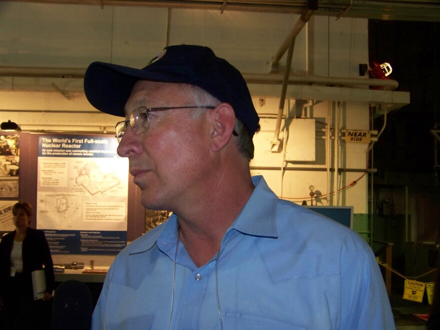 Ken Salazar visited Hanford’s B Reactor this past weekend. He supports efforts to make the site a National Park that would be open to the public.