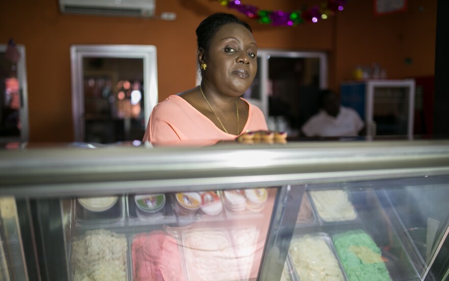 Eyvonne Bright-Harding opened Shark's Ice Cream in 1991.