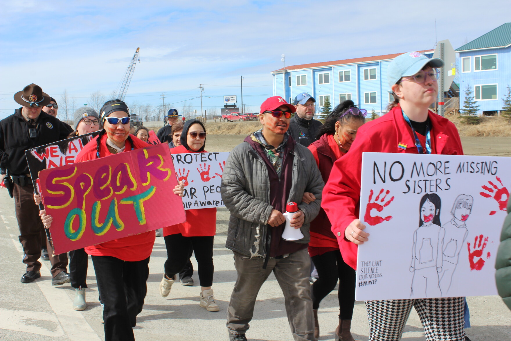 Bethel residents march in support of Missing and Murdered Indigenous ...