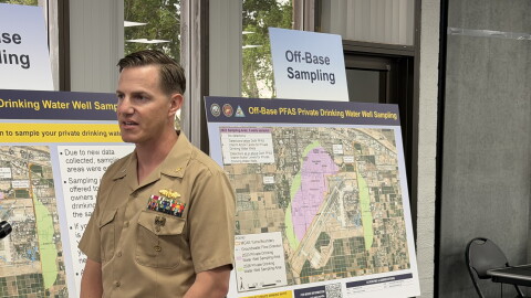 Cmdr. Matt Evans is the Installation, Logistics and Environmental director at MCAS Yuma.