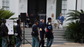 reenactment of the reading of the Emancipation Proclamation at Tallahassee's Knott House 