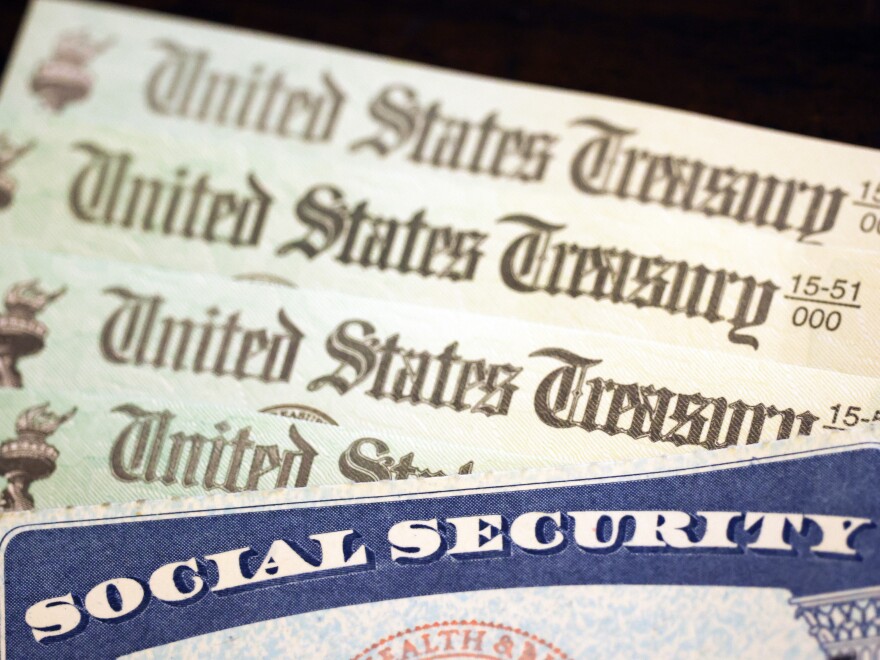 Social Security's finances have improved slightly in the last year. But benefits are still facing an automatic cut in less than a decade unless Congress takes steps to prop up the program.