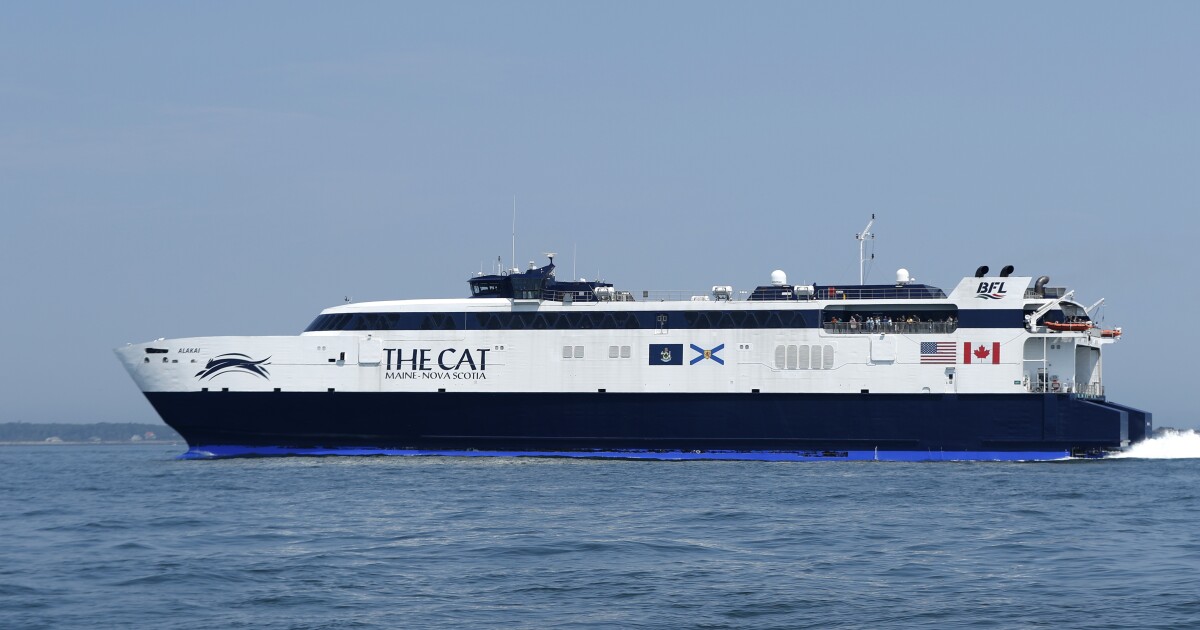 Nova Scotia study finds high-speed ferry to Bar Harbor is worth the investment