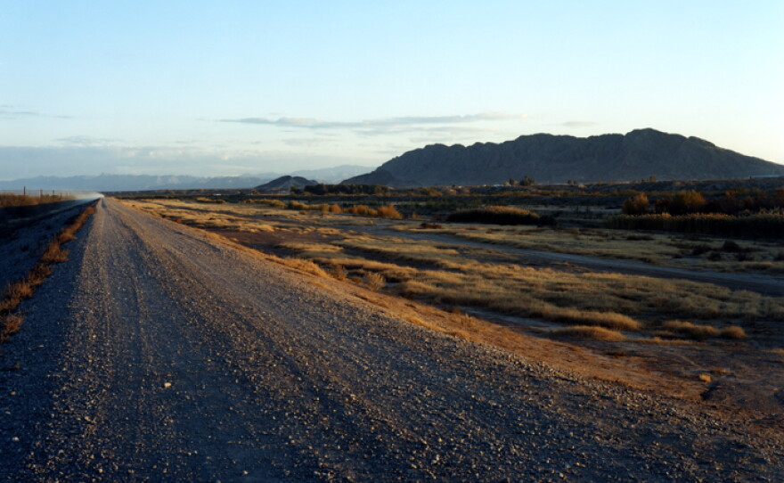 Levee, Presidio, Texas, 2009
