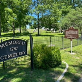 Roadside Marker at Ste Genevieve Memorial Cemetery located on Market St