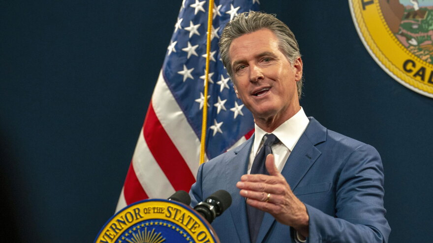 Newsom AP hero
