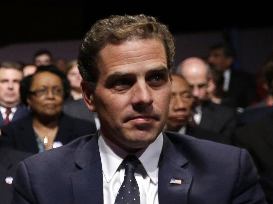 Republicans are asking that Hunter Biden, the son of Democratic presidential candidate Joe Biden, testify as a witness in the impeachment inquiry. [Pablo Martinez Monsivais / AP]