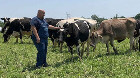 Jon Claycamp is one of six farmers who haven’t found other contracts after being dropped by Dean Foods. He’s now fighting to keep his farm.