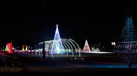 The light show, located at the fairgrounds in Indianapolis, is open until Dec. 31.