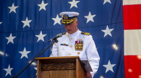 Captain James Harney, a native of Nicholasville, took over command of Amphibious Squadron 5, which is based in San Diego, on June 2.