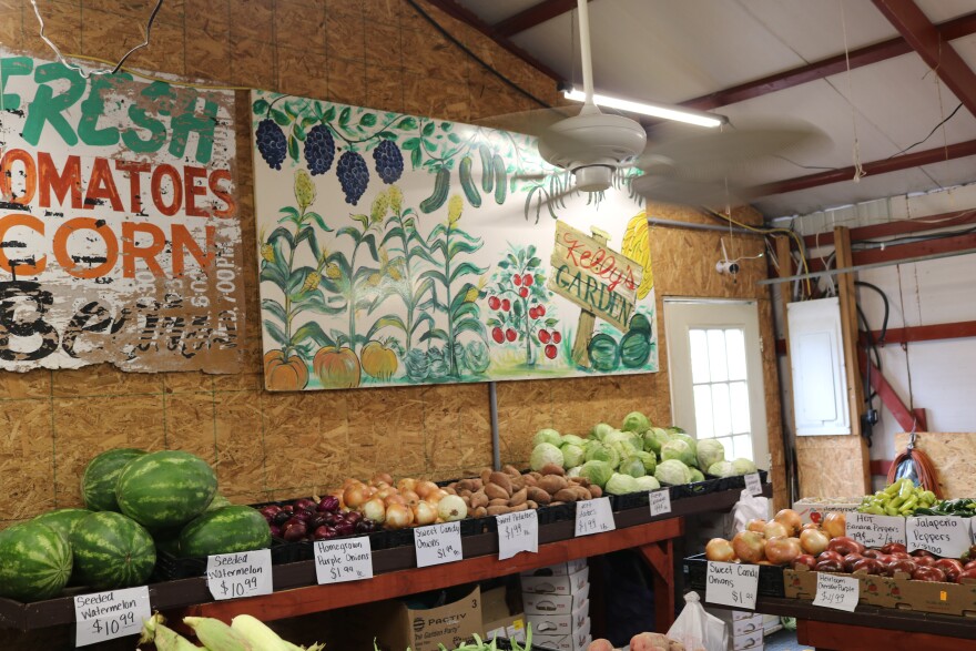 Kelly's Fruit Market has been in Richmond for more than 30 years. It sells local produce