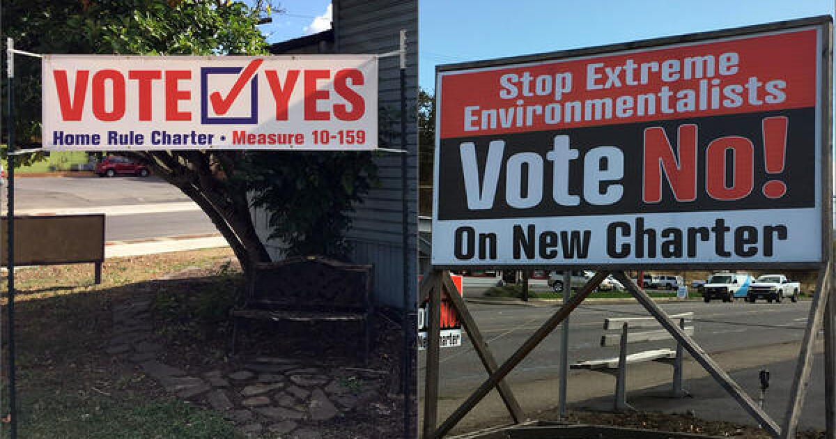 Douglas County Voters Reject Home Rule Charter