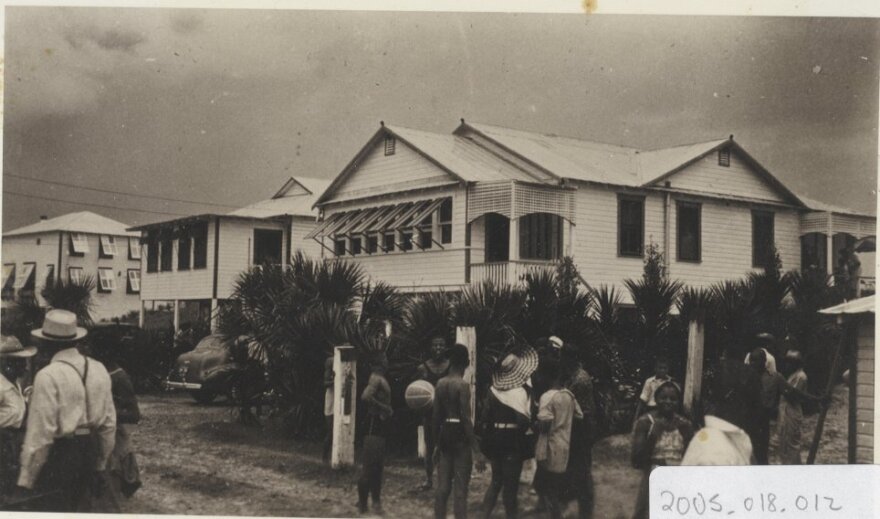 Homes in American Beach.