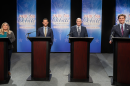 Indiana Secretary of State candidates gathered Wednesday for a debate held by the Indiana Debate Commission at WFYI studios.