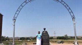 Iva Croff Blackfeet Professor at Fort Shaw School.