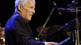 American pianist and composer Burt Bacharach performs during his concert at the Arena Civica in Milan, Italy, Wednesday, July 6, 2011. (AP Photo/Luca Bruno)