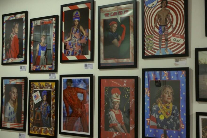 Kathryn Coers Rossman took photos of people from queer and punk communities in patriotic clothing.